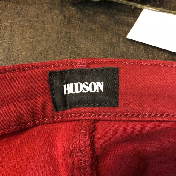 Not red, Maroon Hudson jeans,photo came out red?? - Picture 2 of 4